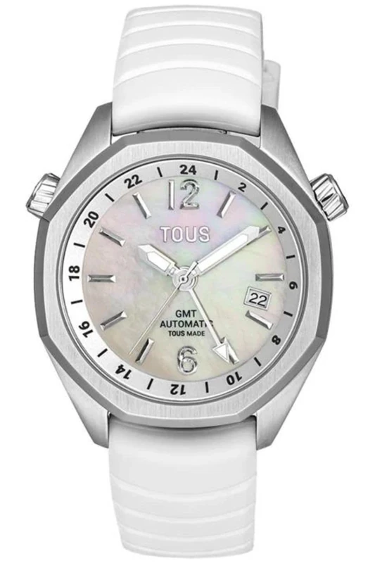 TOUS Watches Now Womens Analogue Automatic Watch with Rubber Bracelet 3000133700