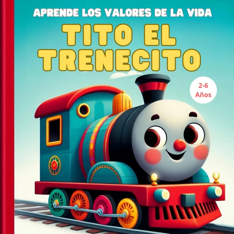 Tito El Trenecito: Spanish Bedtime Stories for Kids 2-6