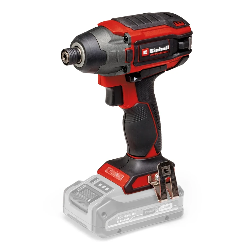 Einhell Professional PXC 220Nm Cordless Impact Driver - 18V Brushless Motor, 2900 RPM, 1/4" Hex Bit Mount, Speed Control, LED - TP-CI 18/220 Li Battery Powered Impact Drill (Battery Not Included)