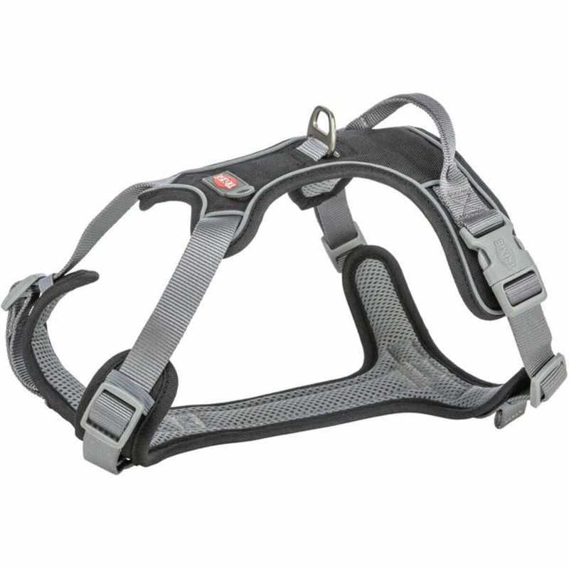 TRIXIE Premium Active harness, L: 69–87 cm/25 mm, black
