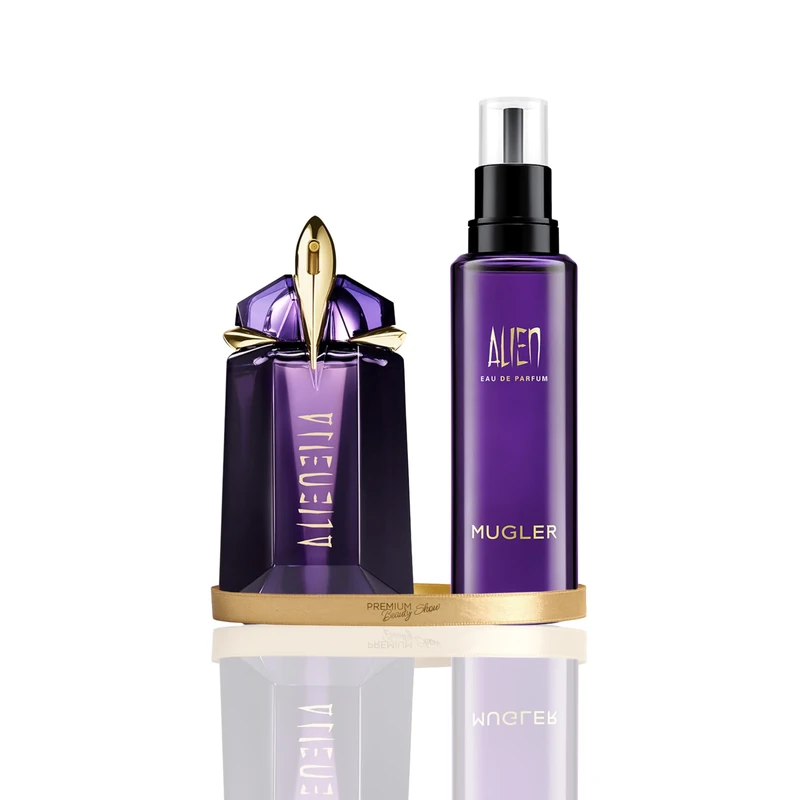 Mugler Alien Eau de Parfum Refill Bundle, Floral Woody Women's Fragrance