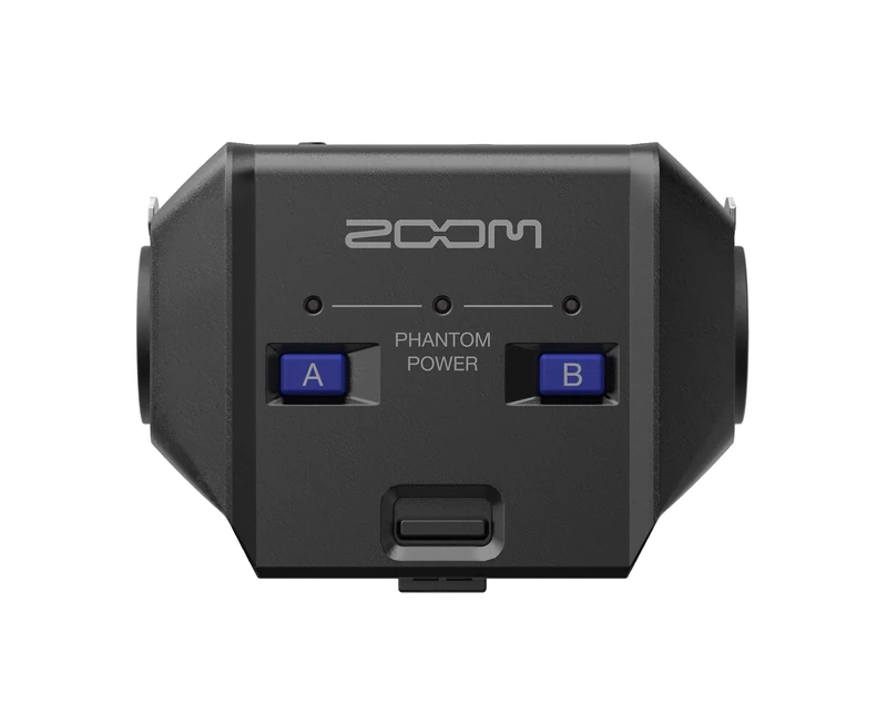 ZOOM EXH-6e Dual XLR/TRS interchangeable capsule for H6essential Handy Recorder, for connecting external microphones, phantom power, Zoom Capsule System 3.0, black