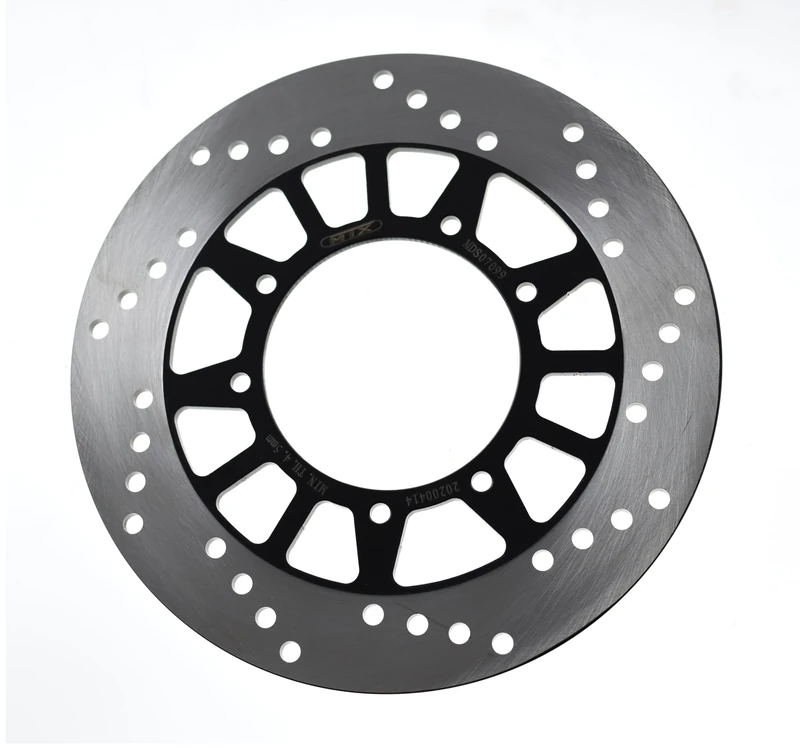 Hi Level motorcycle rear disc, compatible with/replacement for Yamaha XT600, DT200R, Front TW125 OD: 220mm, ID: 86mm, Min 4.6mm