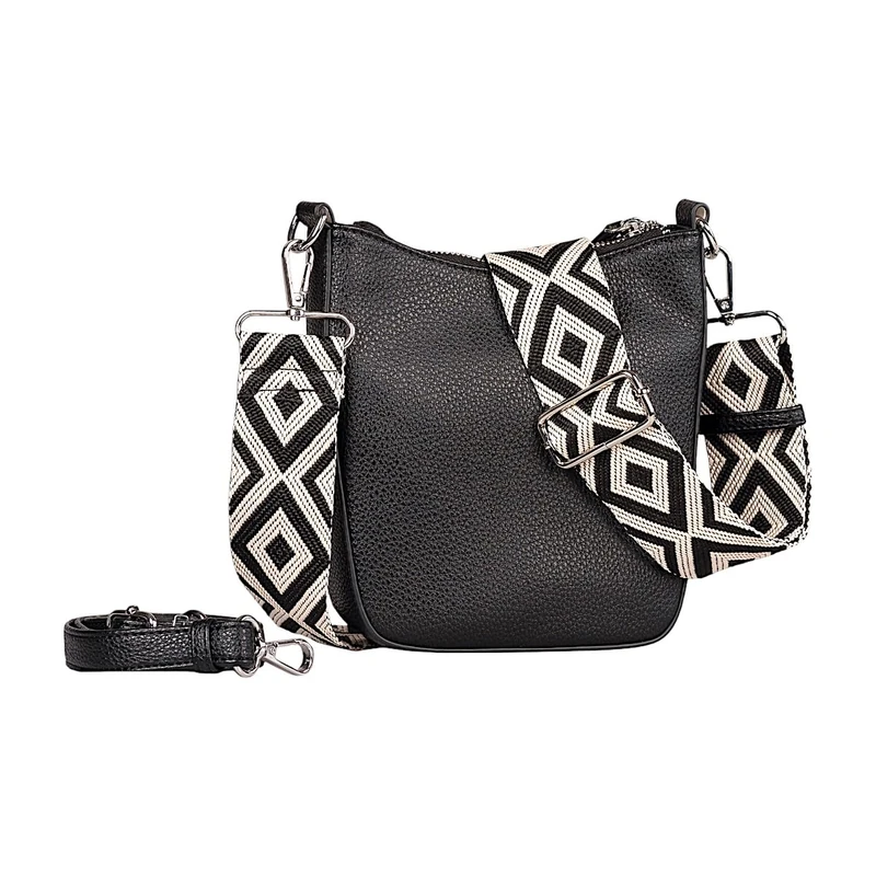 Gabor Women Linda Shoulder Bag, Black, S - Image 1