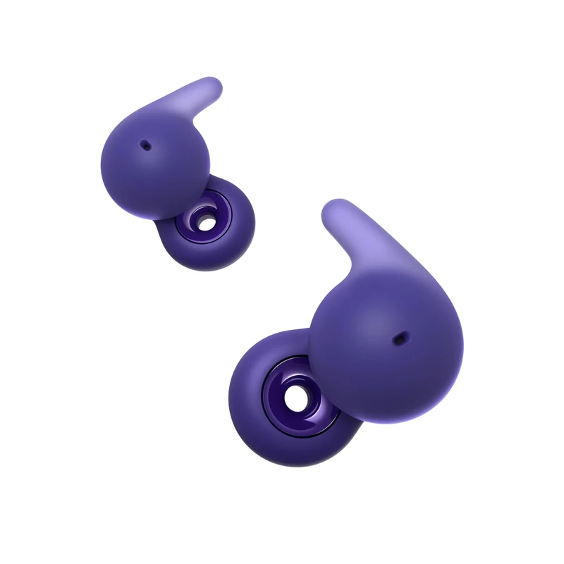 Sony LinkBuds Open Truly Wireless Bluetooth Open Ear Buds, Transparent Sound, All Day Comfort 4.8g, Sweat Resistant, Multipoint, 22Hrs Battery, iOS & Android - Violet