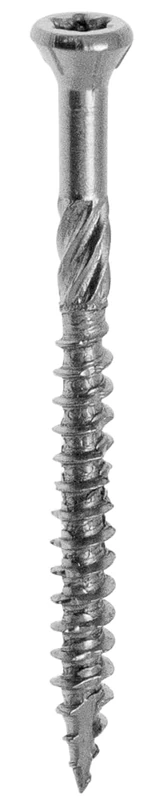 STARBLOCK Terrace screws, 5x50, A2 stainless steel, Reduced head, Torx footprint, Notched tip, FixBox of 500