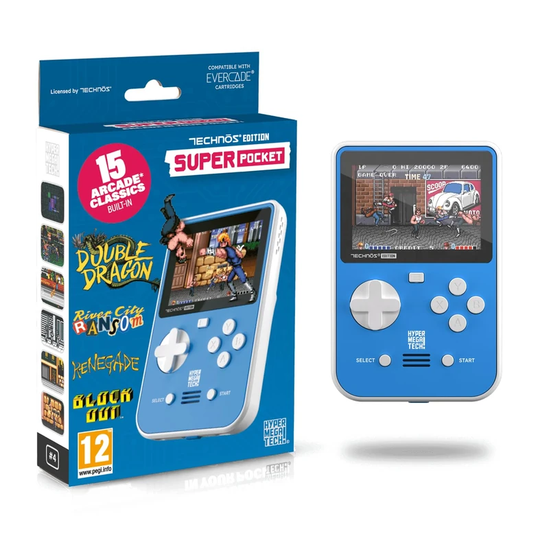 Blaze Entertainment Technos Super Pocket - 15 Arcade Games