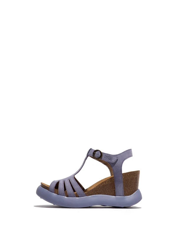 Fly London Women's GAIT959FLY Sandal, Violet, 3 UK