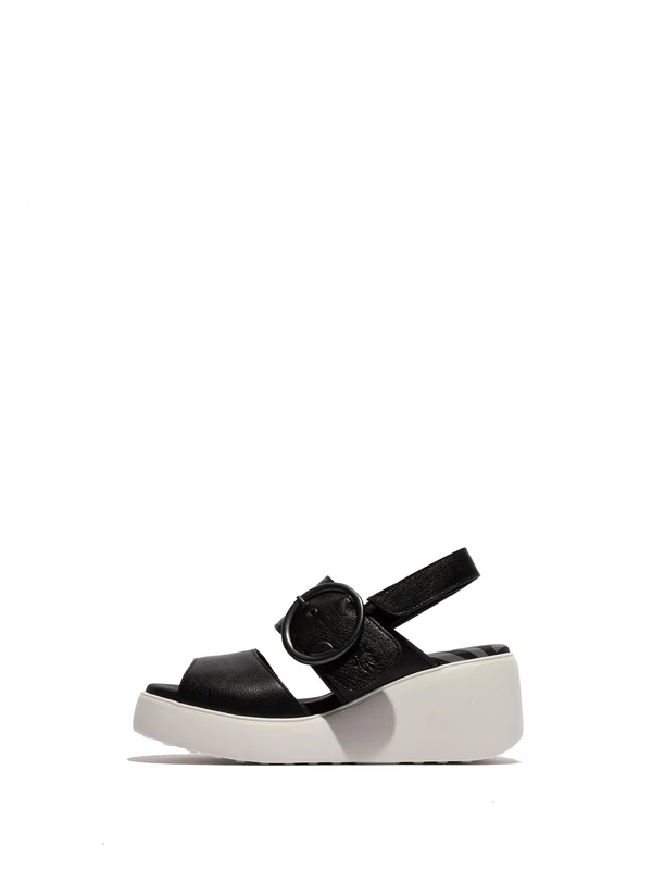 Fly London Womens Digo939fly Sandal, Black, 6 UK