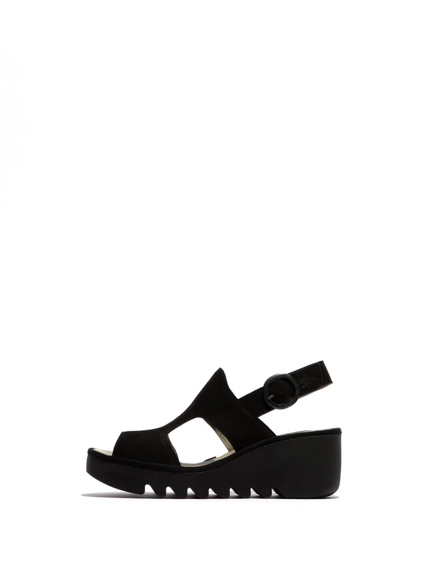 Fly London BAIF585FLY Women's Sandal, Black - Image 1
