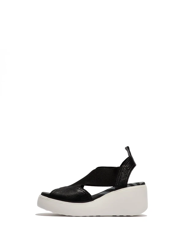 Fly London Women's DAIF216FLY Sandal, Black, 7 UK