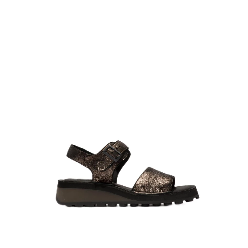 Fly London HALY559FLY Women's Sandal, Graphite