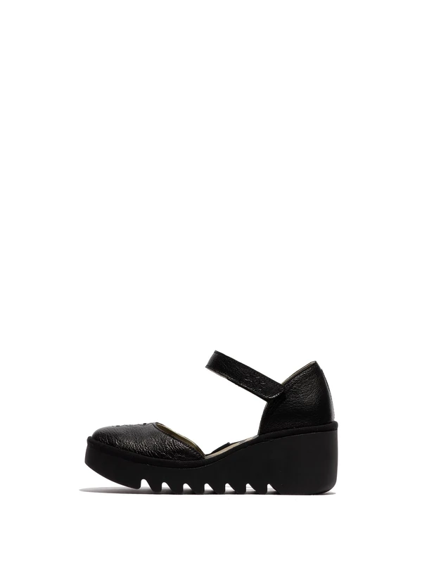 Fly London Women's BISO305FLY Sandal, Black, 3 UK