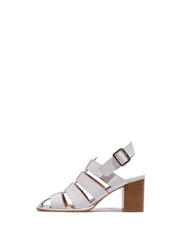 Fly London Women's MAIF262FLY Sandal, White, 4 UK
