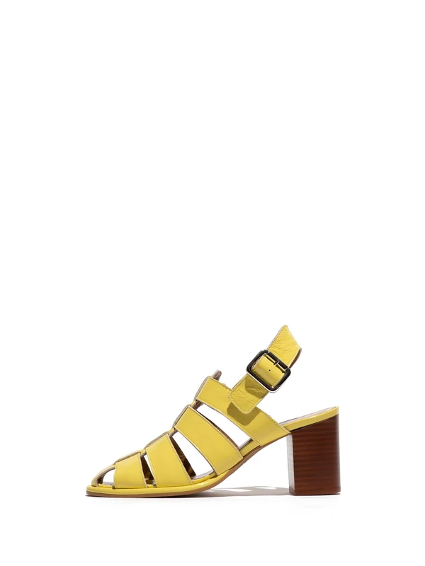Fly London MAIF262FLY Women's Sandal, Lemon