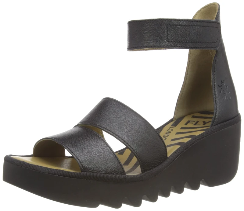 Fly London BONO290FLY Women's Sandal, Black