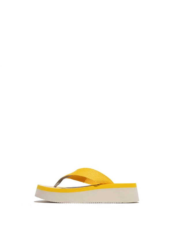 Fly London CARV248FLY Women's Sandal, Yellow
