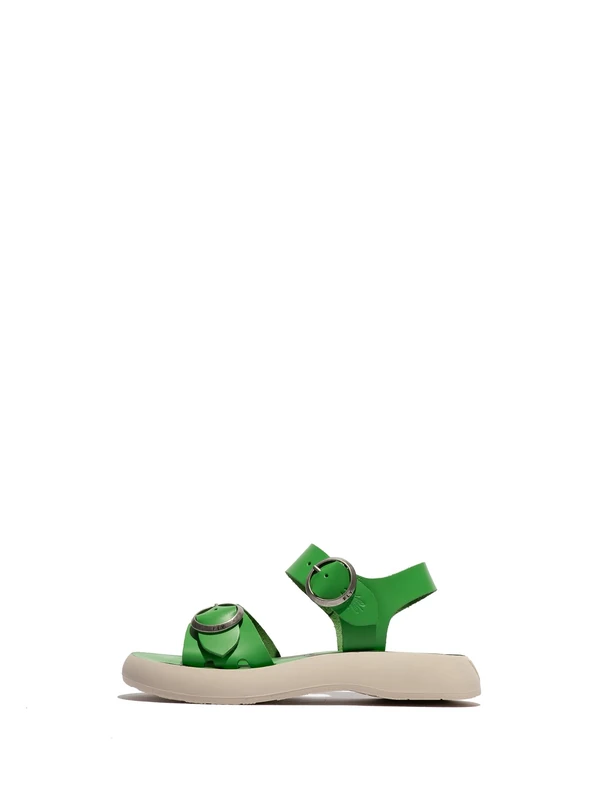 Fly London BUNK604FLY Women's Sandal, Green