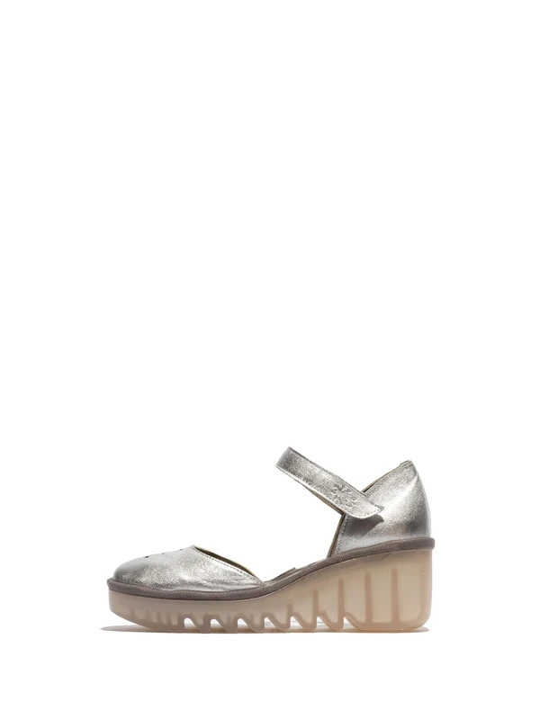 Fly London Womens Biso305fly Sandal, Silver, 7 UK