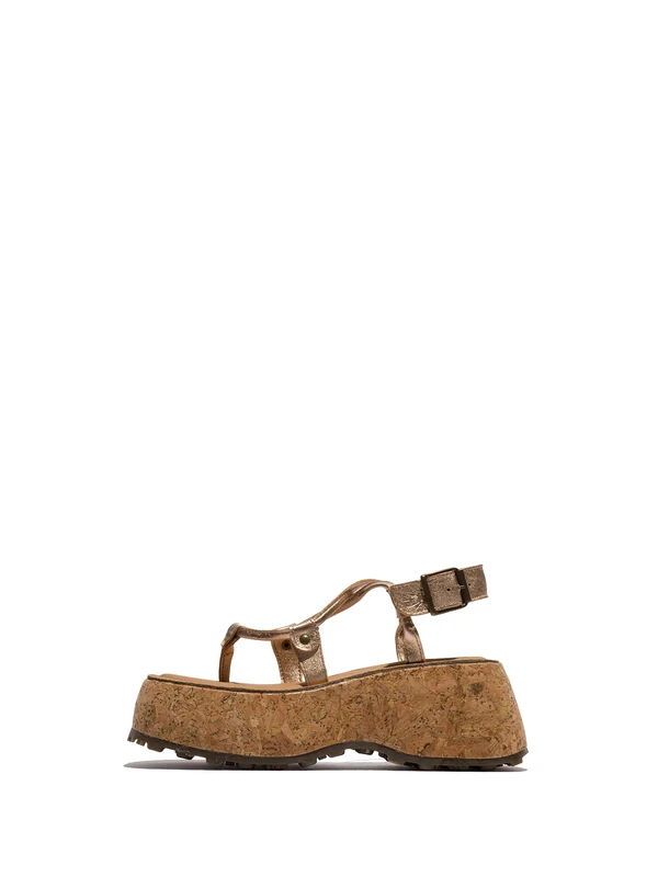 Fly London Women's CAAZ278FLY Sandal, Sahara, 7 UK