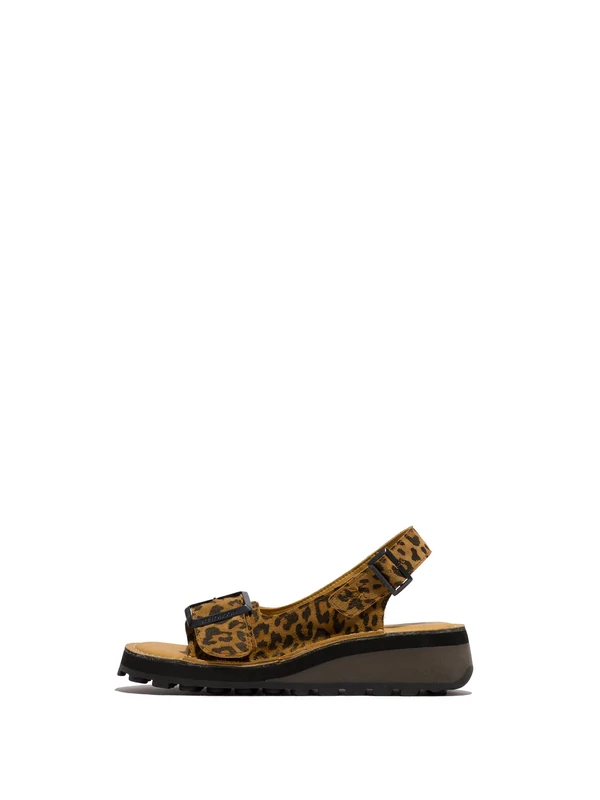 Fly London HUIX560FLY Women's Sandal, Tan