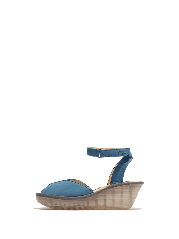 Fly London YAID552FLY Women's Sandal, Blue