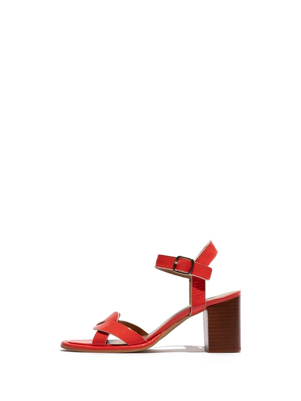 Fly London Women's MOJI263FLY Sandal, Scarlet, 8 UK