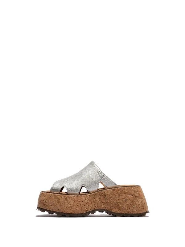 Fly London CEIR280FLY Women's Sandal, Silver