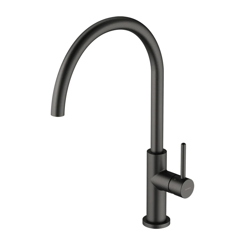 Omnires Y1251GR Kitchen Sink tap with a Fixed spout Y-graphite-Y1251GR, Graphite