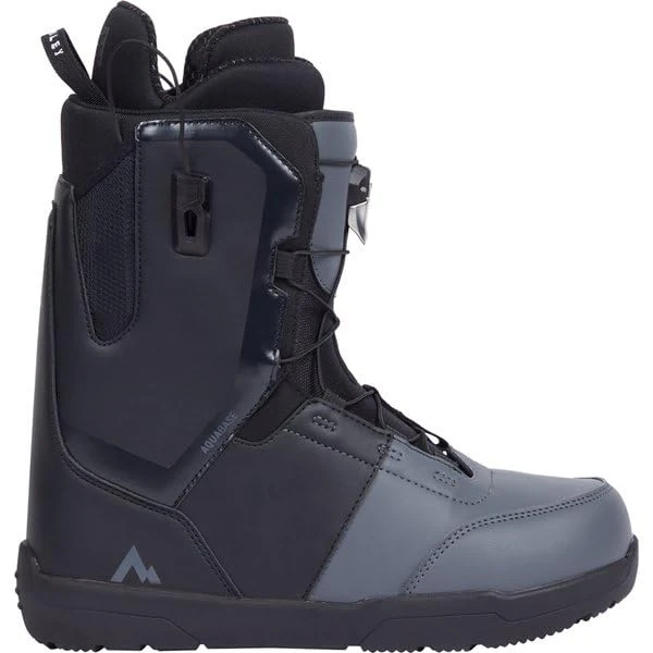 McKINLEY Men's Sl2 Aquabase Snowboard Boot, Black/Grey Dark, 11