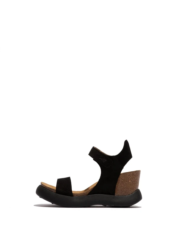 Fly London GOGO967FLY Women's Sandal, Black