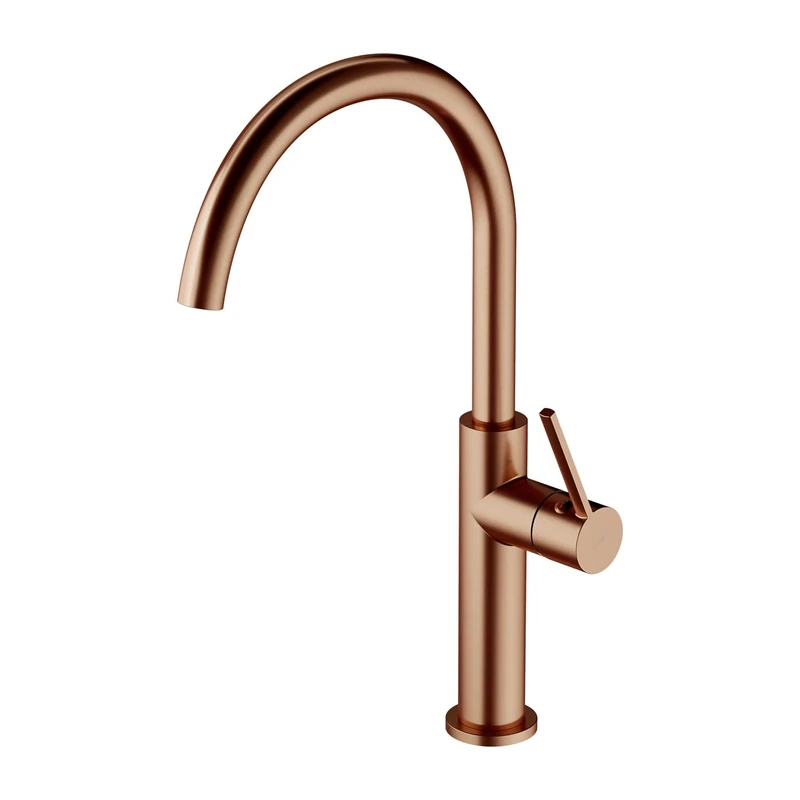 Omnires Kitchen Sink tap with a Fixed spout Tula - Brushed Copper - TL6050CPB