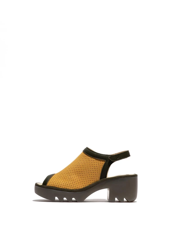 Fly London Women's TEIF577FLY Sandal, Bumblebee/Khaki, 3 UK - Image 1
