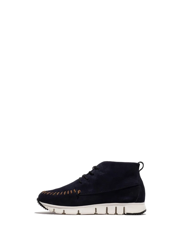 Fly London SECH255FLY Women's Shoes, Navy/Taupe - Image 1
