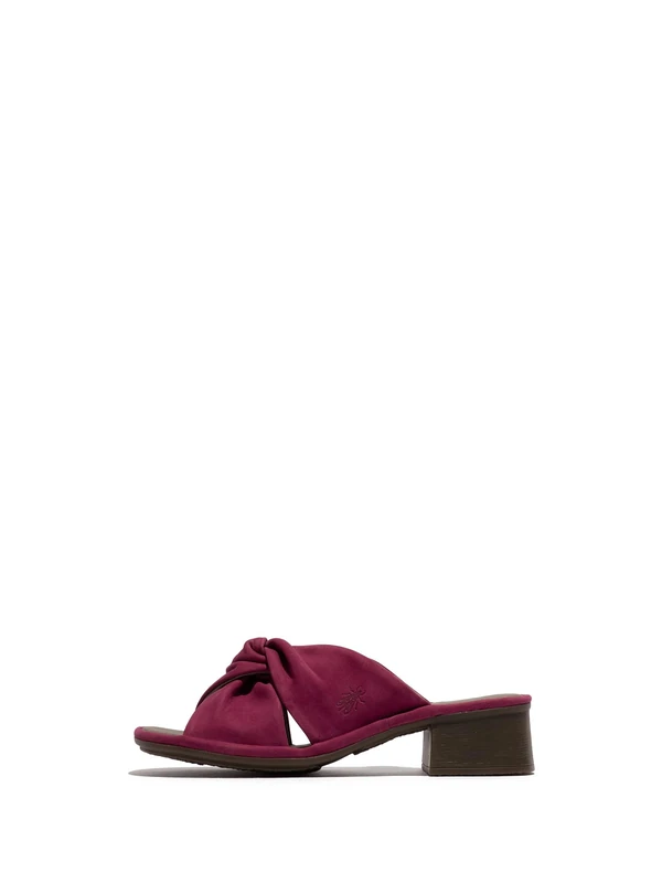 Fly London Women's EKIM569FLY Sandal, Berry, 3 UK