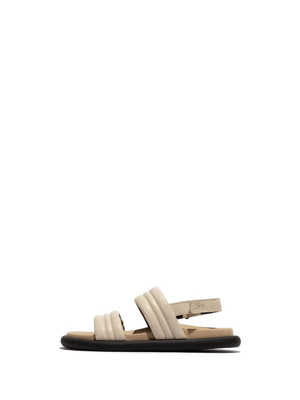 Fly London POUL231FLY Women's Sandal, Offwhite