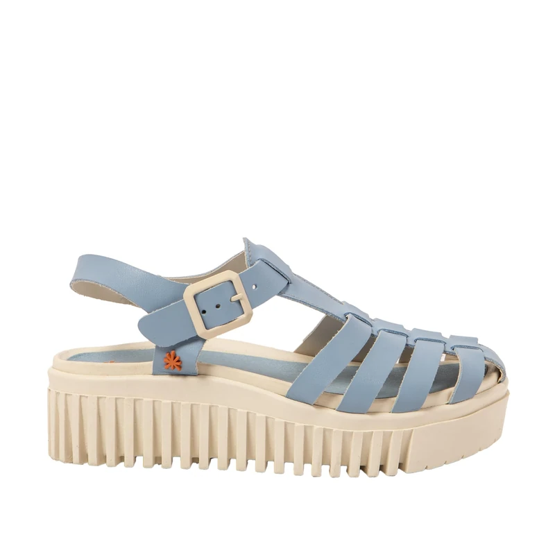 Art Women's 1575 Brighton Flat Sandal, Cloud, 6 UK