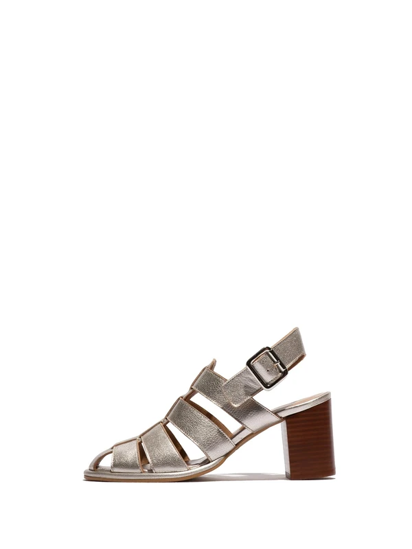 Fly London Women's MAIF262FLY Sandal, Silver, 5 UK