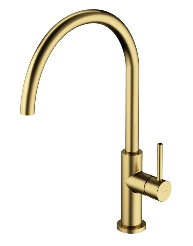Omnires Y1251BSB Kitchen Sink tap with a Fixed spout Y-Brushed brass-Y1251BSB, Brass