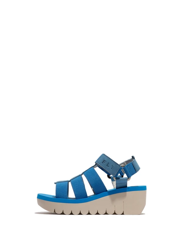 Fly London YOJI198FLY Women's Sandal, Azurre