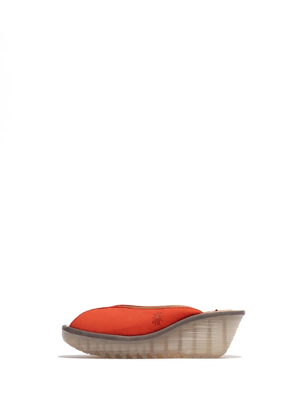Fly London YOUN554FLY Women's Sandal, Devil red