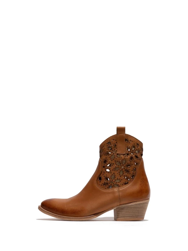 Fly London Women's WAIL290FLY Western Boot, Camel, 4 UK - Image 1
