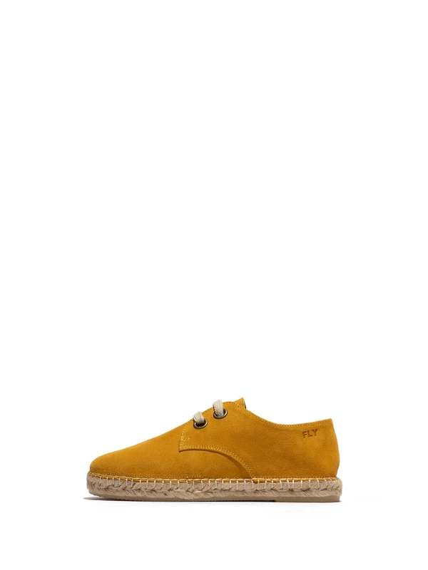Fly London Women's SAIC553FLY Espadrille, Yellow, 7 UK