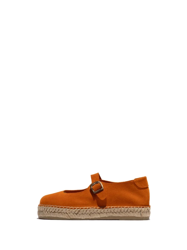 Fly London Women's SOIK554FLY Espadrille, Orange, 7 UK
