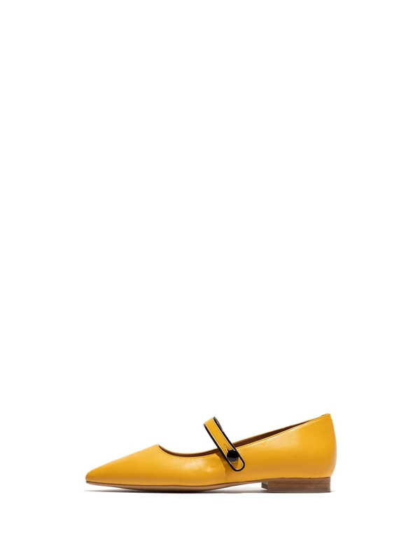 Fly London Women's SULN265FLY Ballet, Yellow/Black, 3 UK