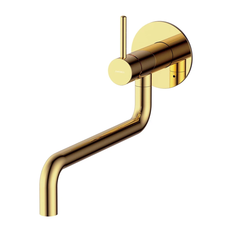 Omnires Y1256GL Kitchen Sink tap which is Mount Under The Plaster Y-gold-Y1256GL, Gold