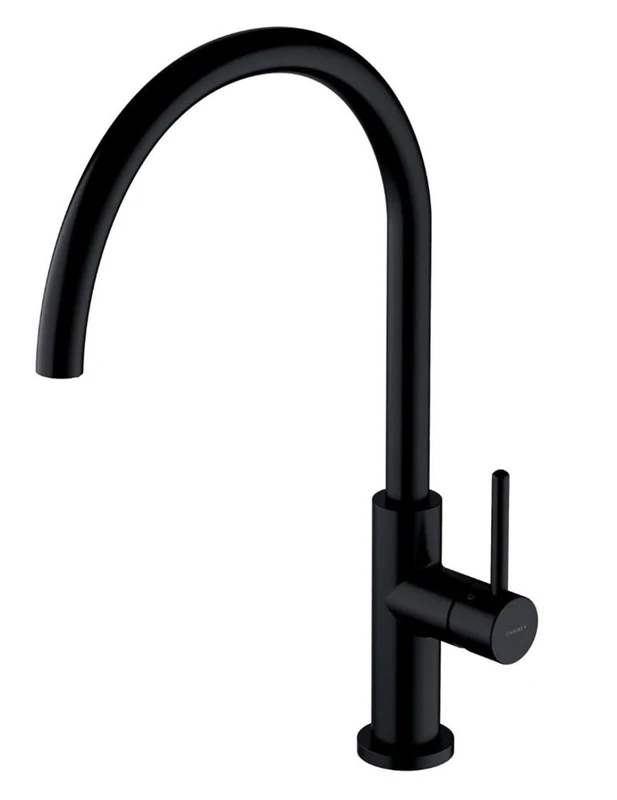 Omnires Kitchen Sink tap with a Fixed spout Y - Black - Y1251BL