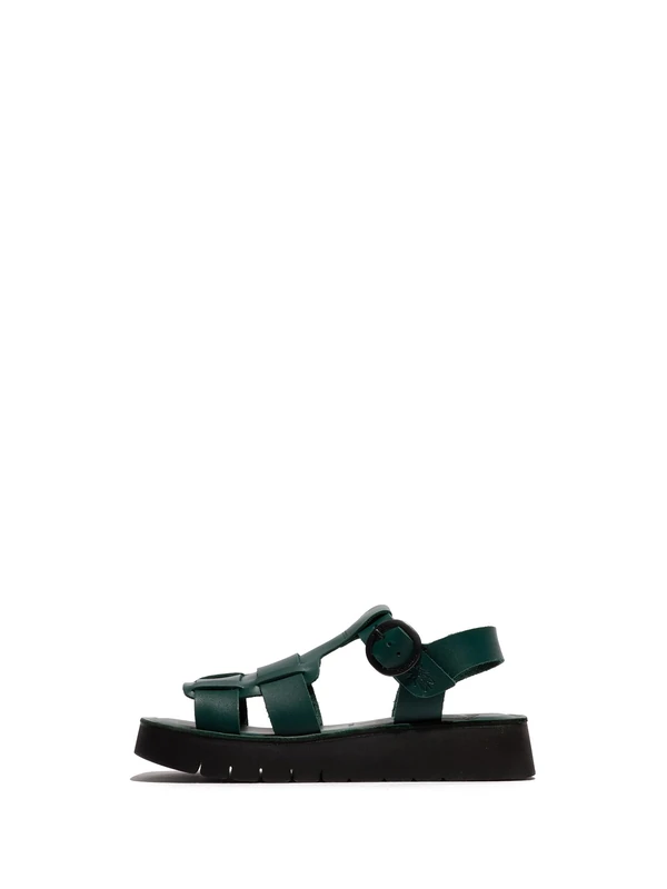 Fly London SUDY246FLY Women's Sandal, Dk. Moss