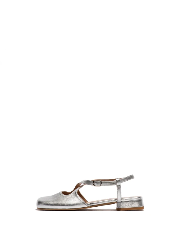 Fly London Women's CEFI270FLY Ballet, Silver, 9 UK