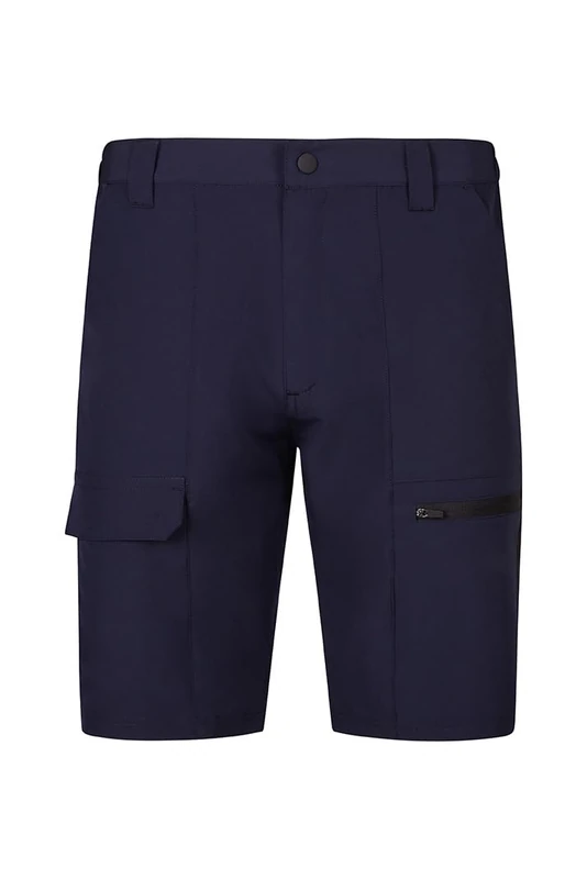 VELILLA 103032S Trekking Stretch Bermuda Shorts Bicolor, Navy Blue and Black, Size L, Navy Blue and Black, L Slim